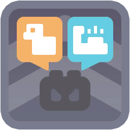 Flatter icon